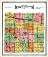 County Topographical, Cedar County 1916
